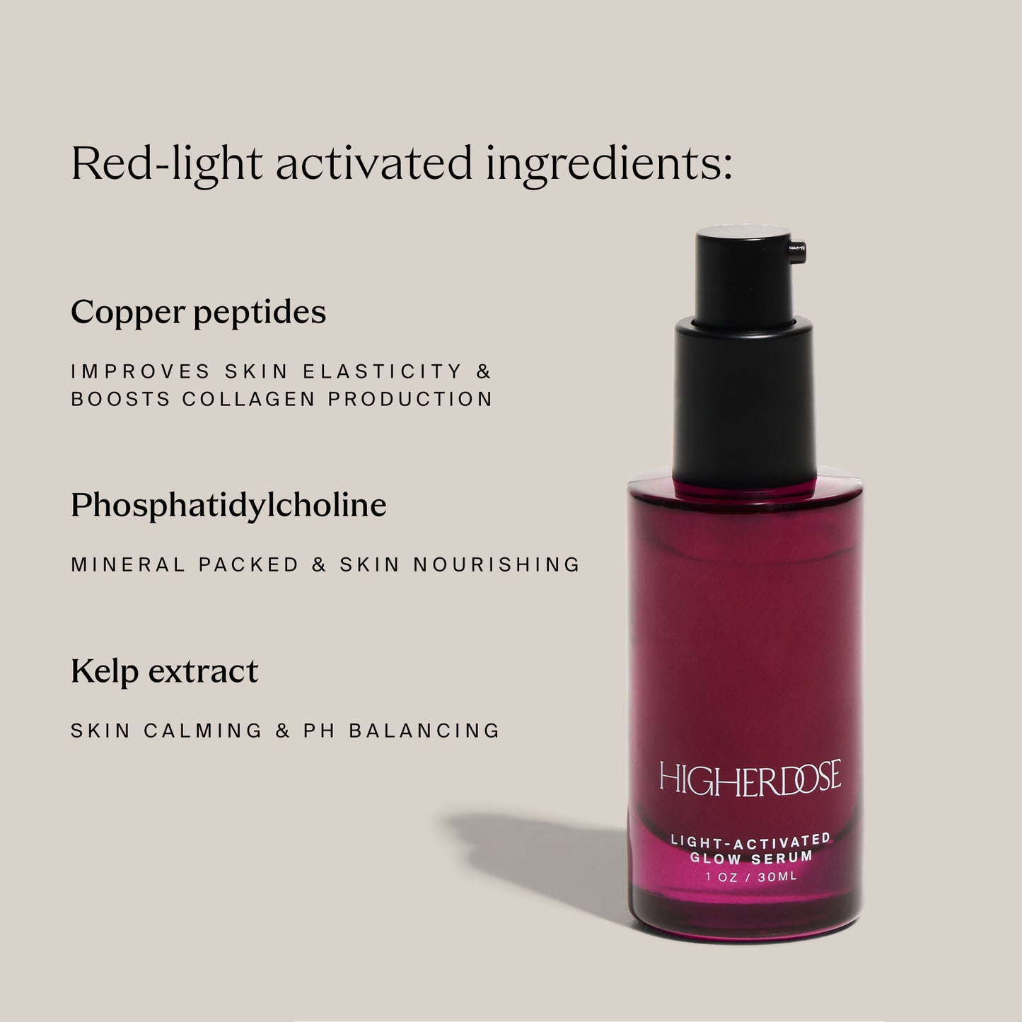 Light-Activated Glow Serum