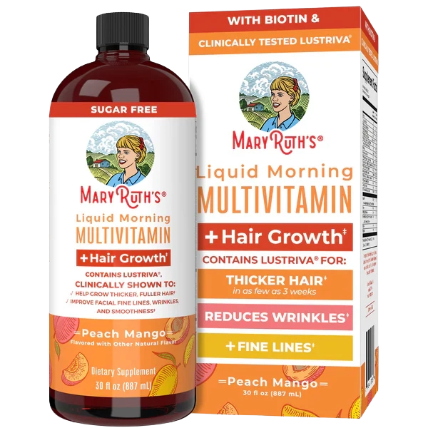 Liquid Morning Multivitamin + Hair Growth