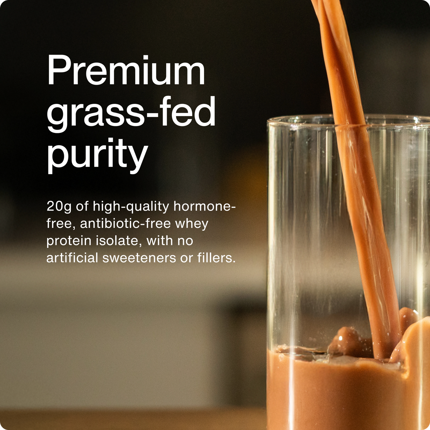 Grass Fed Whey Protein Isolate Powder