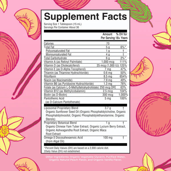 Organic Women's 40+ Multivitamin Liposomal