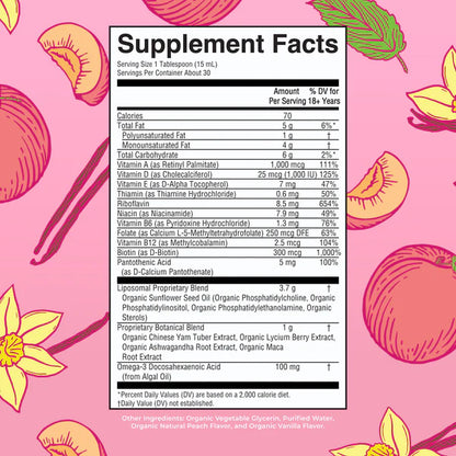 Organic Women's 40+ Multivitamin Liposomal
